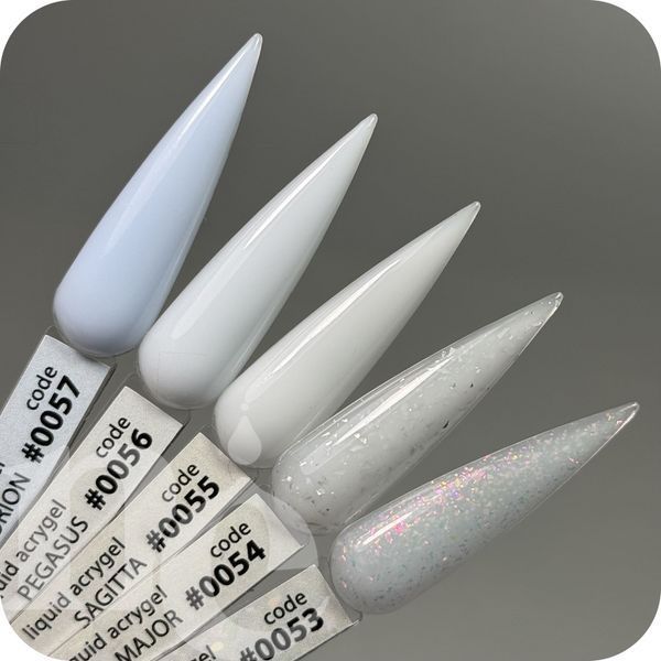 Рідкий гель DNKa Liquid Acrygel #0053 Phoenix (молочний), 12 мл LAD0053 фото