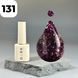 Гель-лак DARK Gel Polish 131 (багряний з блискітками), 6 мл DGP13106 фото