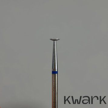 Фреза алмазно-платиновая KWARK, диск &laquo;линза&raquo;, синяя, 4 мм PL401070MD фото