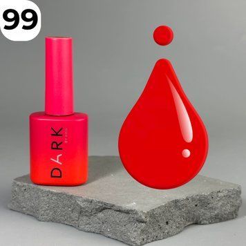 Гель-лак DARK Gel Polish 099 (ярко-красный), 10 мл DGP9910 фото