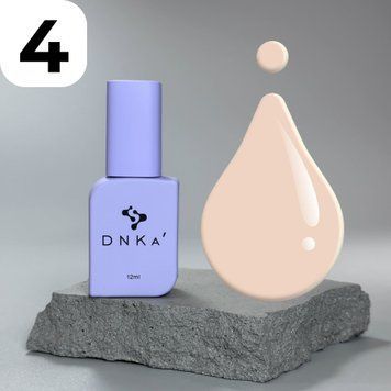 Гель-лак DNKa Gel Polish Color #0004 (молочно-бежевий), 12 мл GPDC0004 фото