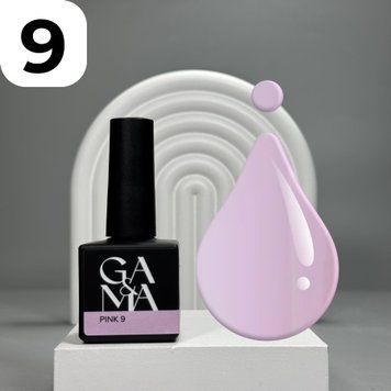 Камуфлююча база GA&MA Cover base 009 Pink (рожевий), 15 мл 7700399 фото
