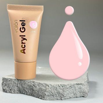 Акригель Valeri Acryl Gel №05 (розовый), 30 мл NVAG30-05 фото