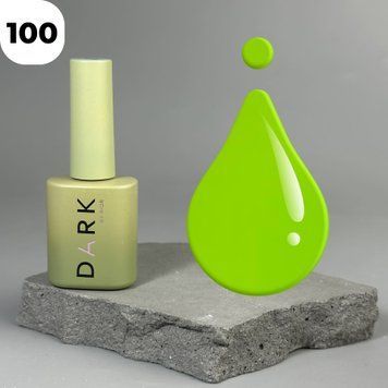 Гель-лак DARK Gel Polish 100 (салатовый), 10 мл DGP10010 фото