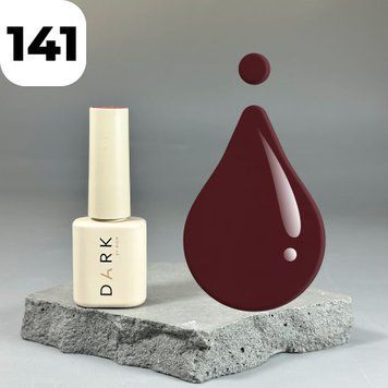 Гель-лак DARK Gel Polish 141 (баклажановый), 6 мл DGP14106 фото