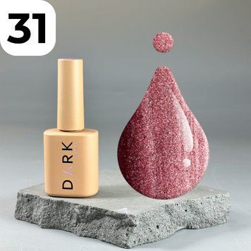 Гель-лак DARK Gel Polish Cat Eye 31 (ярко-розовый), 10 мл DCateye3110 фото