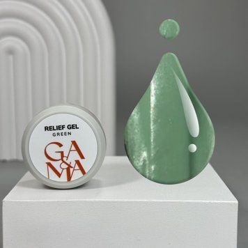 Гель-рельеф GA&MA Relief Gel Green (зелёный), 5 г 7703011 фото