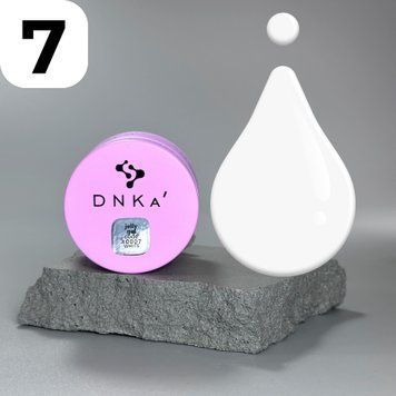 Гель-желе DNKa Jelly Gel #0007 White (білий), 15 мл JGD0007 фото