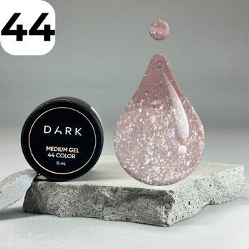 Гель-медиум DARK Medium Gel №44 (бежевый с блестками), 15 мл DMG4415 фото