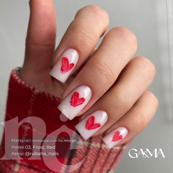 Гель-рельеф GA&MA Relief Gel Red (красный), 5 г 7703004 фото