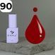 Гель-лак DNKa Gel Polish Color #0090 (бордовый), 7 мл FTGPDC0090-7 фото 1