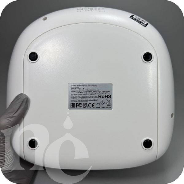Лампа для манікюру LED+UV SUNUV Sun 4S (white&pink) 48W ORIGINAL SIL036838 фото