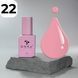 Жидкий гель DNKa Liquid Acrygel #0022 Pink Puff (персиково-розовый), 12 мл LAD0022 фото
