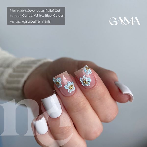Гель-рельеф GA&MA Relief Gel White (белый), 5 г 7703003 фото