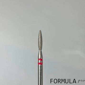 Фреза алмазная Formula Profi Premium пламя красное тупое, 2.1 мм Р104.244.514.021 фото