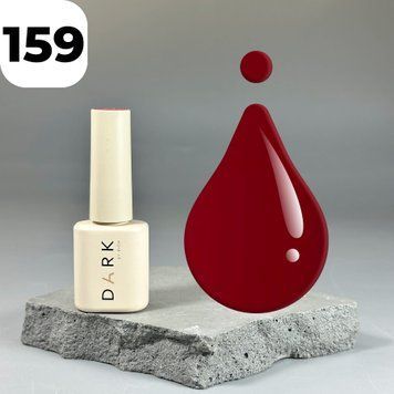Гель-лак DARK Gel Polish 159 (черно-красный), 6 мл DGP15906 фото