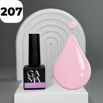 Гель-лак GA&MA AI collection 207 Bloom Up (розовый), 10 мл 7703150 фото