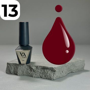 Гель-лак Valeri Color №13 (бордовый), 6 мл NVA13 фото
