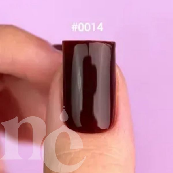 Гель-лак DNKa Gel Polish Color #0014 (темно-коричневый), 7 мл FTGPDC0014-7 фото