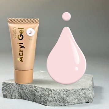 Акригель Valeri Acryl Gel №03 (светло-розовый), 15 мл NVAG15-03 фото