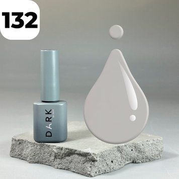 Гель-лак DARK Gel Polish 132 (серый), 6 мл DGP13206 фото