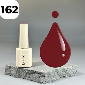 Гель-лак DARK Gel Polish 162 (темно-бордовый), 6 мл DGP16206 фото