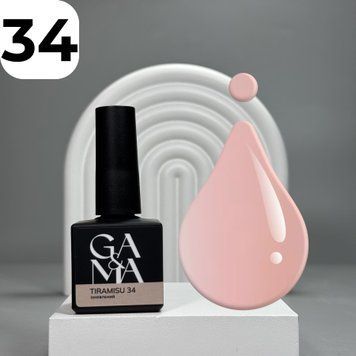 Камуфлююча база GA&MA Cover base 034 Tiramisu (тірамісу), 15 мл 7702542 фото