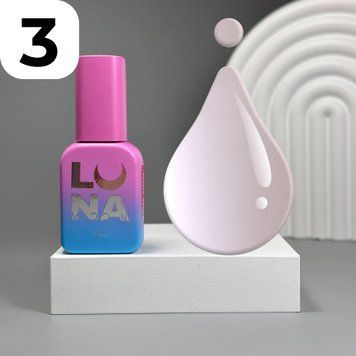 Рідкий гель Luna Light Acrygel №3 (молочний), 13 мл 249-1473 фото
