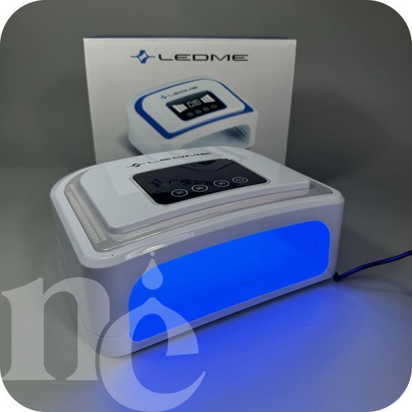 Лампа для манікюру LEDME 5B Proffesional 120W SILVER з акумулятором LEDME5 фото