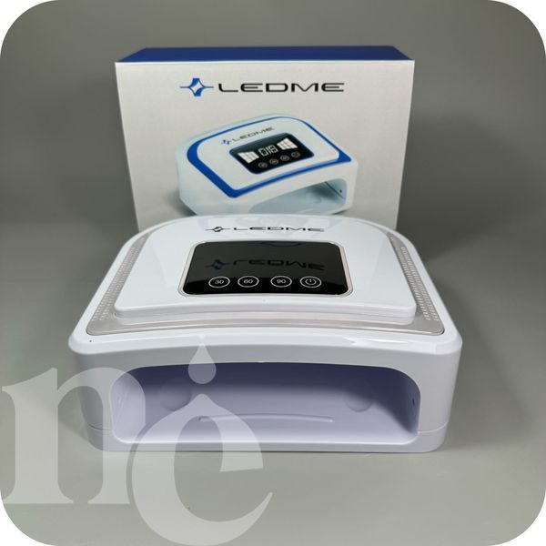 Лампа для манікюру LEDME 5B Proffesional 120W SILVER з акумулятором LEDME5 фото