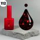 Гель-лак DARK Gel Polish 112 (темно-бордовий з блискітками) , 10 мл DGP11210 фото 1