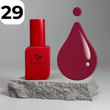 Рідкий гель DNKa Liquid Acrygel #0029 Bon-Bon (червоний), 12 мл LAD0029 фото