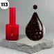 Гель-лак DARK Gel Polish 113 (бордово-сливовый с блестками), 10 мл DGP11310 фото 1
