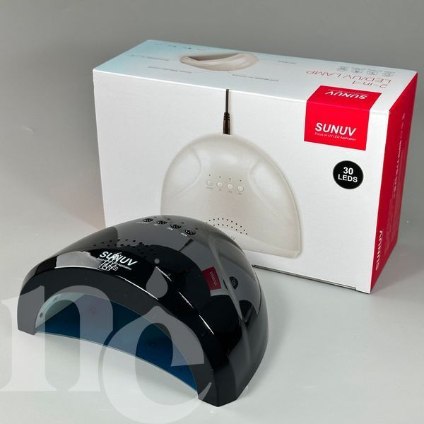 Лампа для маникюра SUNUV ONE ORIGINAL Black LED+UV 48W Nc-227625 фото