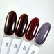 Вітражний гель-лак DARK Gel Polish Vitrage 07 (темно-червоний), 6 мл DVitrage07 фото 3