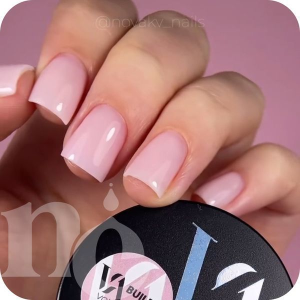 Гель Valeri Builder gel №01 Nude (нежно-розовый), 15 мл NVBG-001 фото