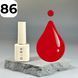 Гель-лак DARK Gel Polish 086 (гранатовий), 6 мл DGP8606 фото