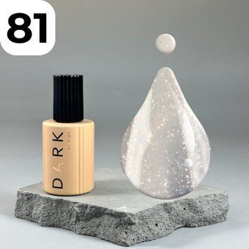 База DARK Pro Base 81 (світло-бежевий з блискітками), 15 мл DPRO8115 фото