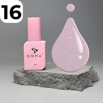 Топ Cover Top DNKa #0016 Sofia (блідо-ліловий з різнокольоровим сяючим опалом), 12 мл CTD0016 фото