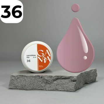 Універсальний гель GA&MA Universal Gel 036 (бежево-рожевий), 15 мл 7702092 фото