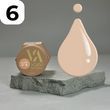 Гель Valeri Builder gel №06 Cacao (коричнево-бежевий), 15 мл PVBG-06 фото