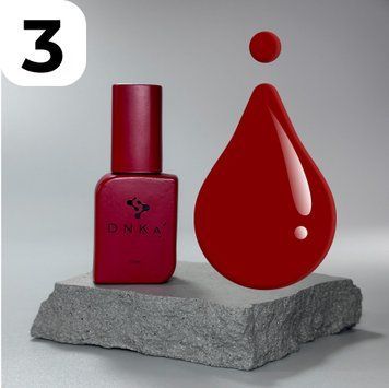 Кольорова база DNKa Cover Base #0003 Passionate (бордовий), 12 мл FTDNKA0003 фото