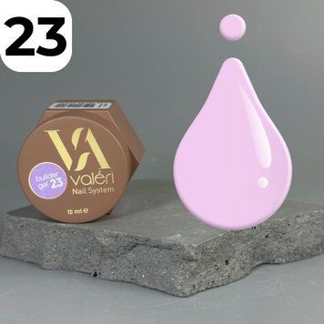 Гель Valeri Builder gel №23 (ліловий), 15 мл NVBG-023 фото