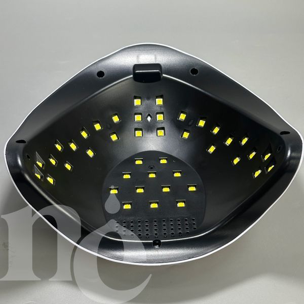 Лампа для манікюру LED+UV SUN BQ-V3 (LED-display) WHITE, 168 W nc-192838 фото