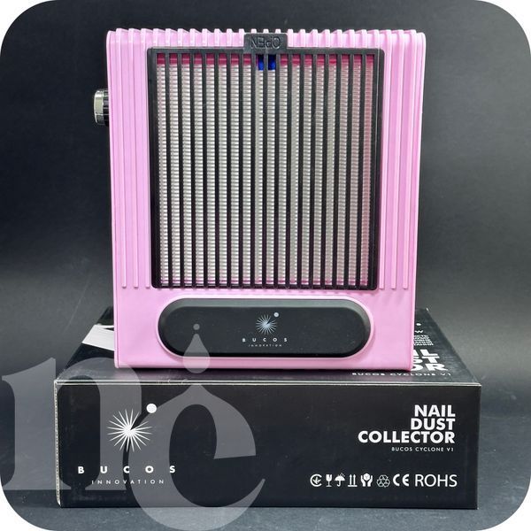Вытяжка для маникюра BUCOS CYCLONE V1 розовая, 100W NC-45310 фото
