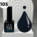 Гель-лак GA&MA Pantone collection 105 Harbor blue (темно-синій), 10 мл 7702562 фото