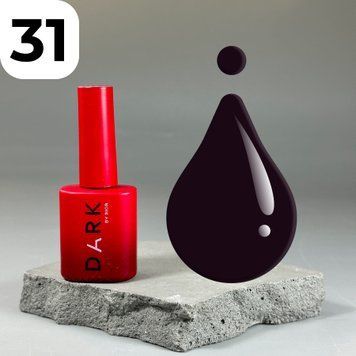 Гель-лак DARK Gel Polish 031 (темно-баклажановый), 10 мл DGP3110 фото
