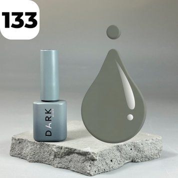 Гель-лак DARK Gel Polish 133 (серо-коричневый), 6 мл DGP13306 фото