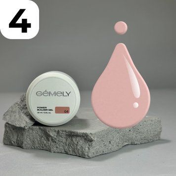 Павер Биллдер гель Gemely Power Builder gel 004 (Мокко), 15 мл 7703537 фото