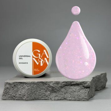 Универсальный гель GA&MA Universal Gel Kosmos (светло-розовый), 15 мл 7702869 фото